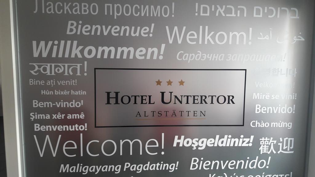 Hotel Untertor By Maier - Self-Check-In Altstätten Kültér fotó